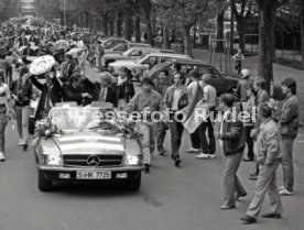 26.05.1984 VfB Stuttgart Meisterschaft 1984 Autokorso Bad Cannstatt