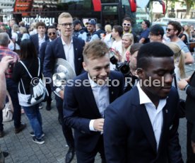 VfB Stuttgart Empfang Rathaus Meisterschaft 2. Bundesliga