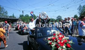 17.05.1992 VfB Stuttgart Meisterschaft Autokorso