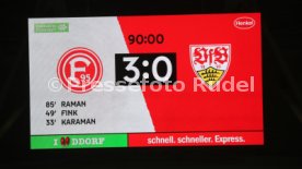 Fortuna D&uuml;sseldorf - VfB Stuttgart
