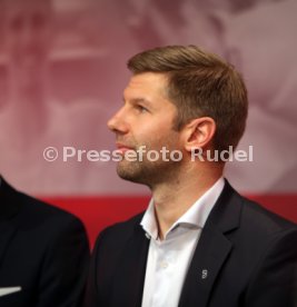 Pressekonferenz Er&ouml;ffnung VfB Stuttgart Akademie