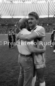 DFB-Pokal Finale 1987 Hamburger SV - Stuttgarter Kickers