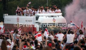 VfB Stuttgart FanFest Cannstatter Wasen Bundesliga Aufstieg 2017