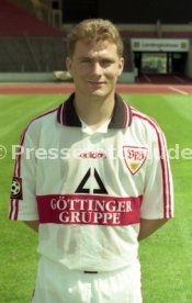 08.07.97 VfB Stuttgart Fototermin Saison 1997/1998