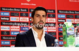 12.09.22 VfB Stuttgart PK Khedira, Lahm, Gentner
