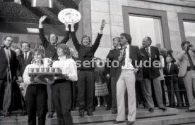 26.05.1984 VfB Stuttgart Meisterschaft 1984 Empfang Rathaus