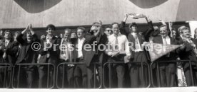 17.05.1992 VfB Stuttgart Meisterschaft Empfang im Stadion