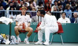10.03.85 Tennis Davis Cup Deutschland - Spanien<