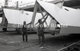 08.07.92 VfB Stuttgart Baustelle Neckarstadion