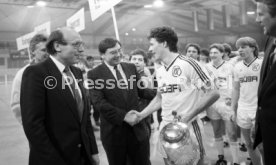 03.01.87 Fussball Hallenturnier Karlsruhe