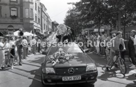 17.05.1992 VfB Stuttgart Meisterschaft Autokorso
