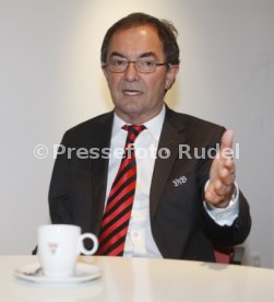 VFB Stuttgart Pr&auml;sident Erwin Staudt.