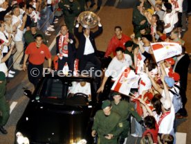 Deutscher Meister 2007, VfB Stuttgart, Autokorso.