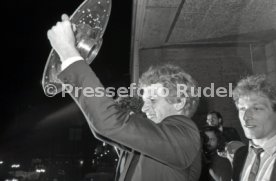 26.05.1984 VfB Stuttgart Meisterschaft 1984 Empfang Rathaus