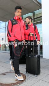 VfB Stuttgart Ankunft Flughafen Stuttgart Kurztrainingslager Mallorca