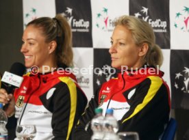 Tennis Fed Cup Pressekonferenz