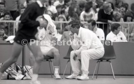 10.03.85 Tennis Davis Cup Deutschland - Spanien<