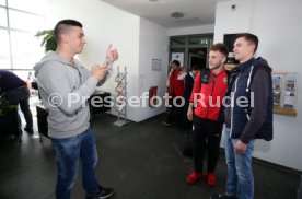 VfB Stuttgart Ankunft Flughafen Stuttgart Kurztrainingslager Mallorca