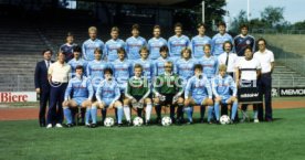13.07.84 Karlsruher SC Fototermin 1984/1985
