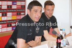 VfB Stuttgart Pressekonferenz Tayfun Korkut