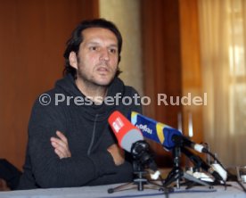 Stuttgarter Kickers Pressekonferenz