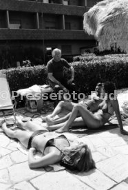 12.06.80 EM 1980 Italien DFB Quartier Trainingscamp Rom