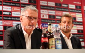 VfB Stuttgart PK Vorstellung Trainer Weinzierl