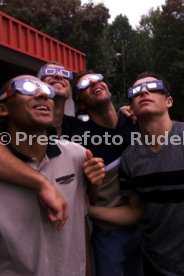 VfB Stuttgart Sonnenfinsternis v.l. Didi, Marcelo Bordon, Sreto Ristic, Kristijan Djordjevic Foto Rudel