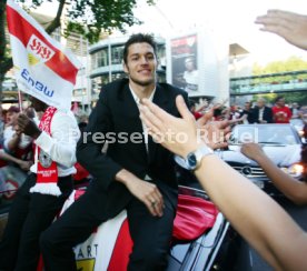 19.05.07 VfB Stuttgart Meisterschaft 2007 Autokorso