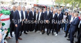 VfB Stuttgart Empfang Rathaus Meisterschaft 2. Bundesliga