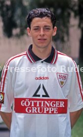 08.07.97 VfB Stuttgart Fototermin Saison 1997/1998