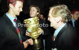14.06.97 VfB Stuttgart Party DFB-Pokal Sieg 1997