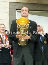 15.06.97 VfB Stuttgart Empfang am Rathaus DFB-Pokal Sieg 1997