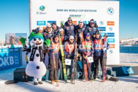 11.01.2026 BMW IBU World Cup Staffel M&auml;nner
