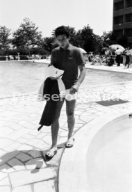 12.06.80 EM 1980 Italien DFB Quartier Trainingscamp Rom