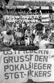 DFB-Pokal Finale 1987 Hamburger SV - Stuttgarter Kickers