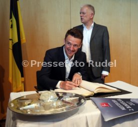 VfB Stuttgart Empfang Rathaus Meisterschaft 2. Bundesliga