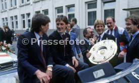 26.05.1984 VfB Stuttgart Meisterschaft 1984 Autokorso Bad Cannstatt