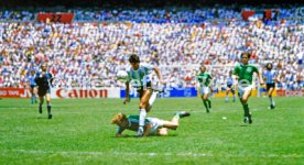 29.06.86 Argentinien - Deutschland