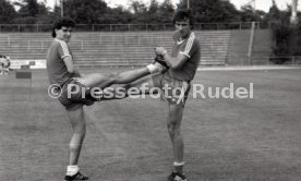 04.07.85 VfB Stuttgart Amateure Training