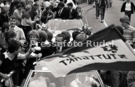 26.05.1984 VfB Stuttgart Meisterschaft 1984 Autokorso Bad Cannstatt