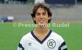 30.07.90 Karlsruher SC Fototermin Saison 1990/1991