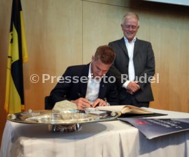 VfB Stuttgart Empfang Rathaus Meisterschaft 2. Bundesliga