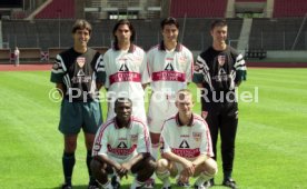 08.07.97 VfB Stuttgart Fototermin Saison 1997/1998