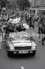 26.05.1984 VfB Stuttgart Meisterschaft 1984 Autokorso Bad Cannstatt