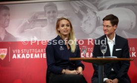 Pressekonferenz Er&ouml;ffnung VfB Stuttgart Akademie