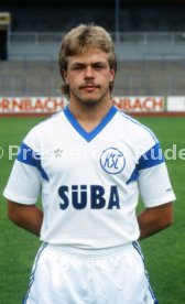 28.06.88 Karlsruher SC Fototermin Saison 1988/1989
