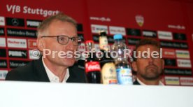 VfB Stuttgart PK Vorstellung Trainer Weinzierl