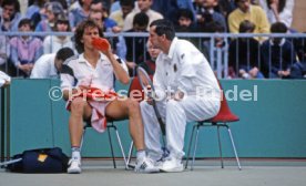 10.03.85 Tennis Davis Cup Deutschland - Spanien<