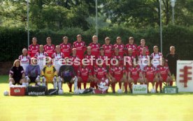 01.07.01 SC Freiburg Fototermin 2001/2002